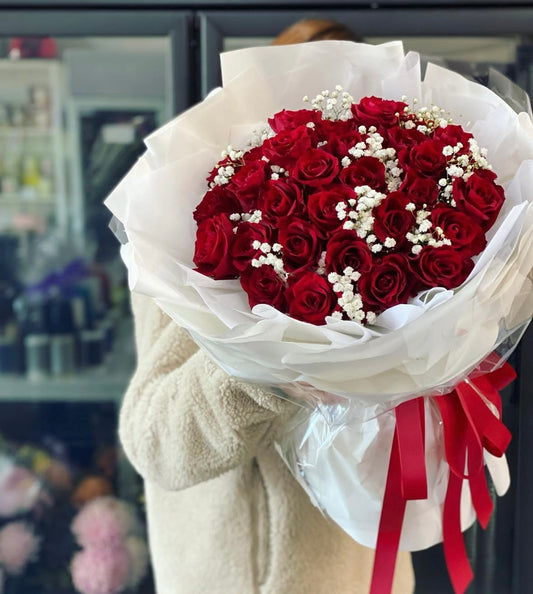 3 dozens red rose bouquet (36stems) - Vermont Florist