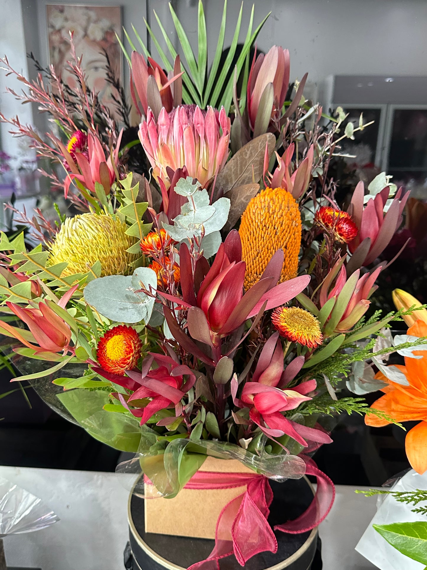 Native box arrangement (seasonal ) - Vermont Florist