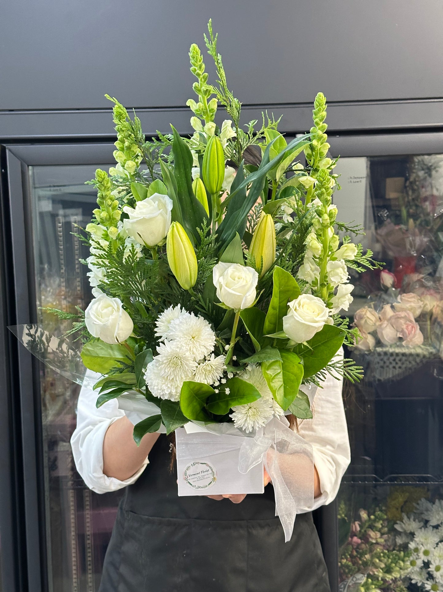 White sympathy box(Seasonal)