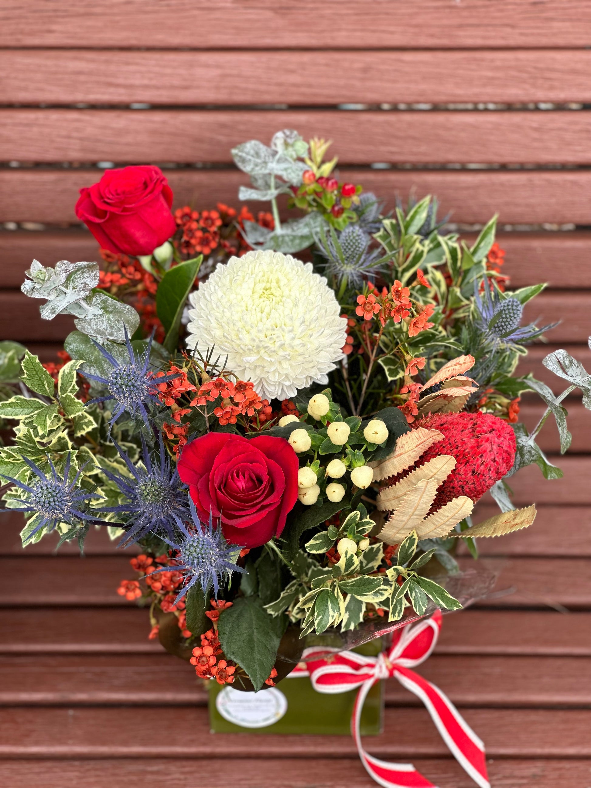 Christmas festive native box - Vermont Florist