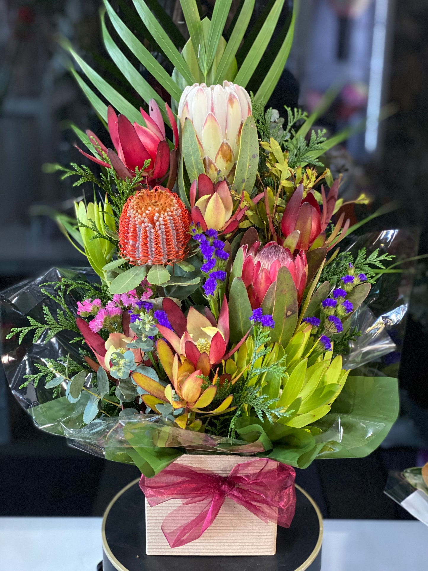 Native box arrangement - Vermont Florist