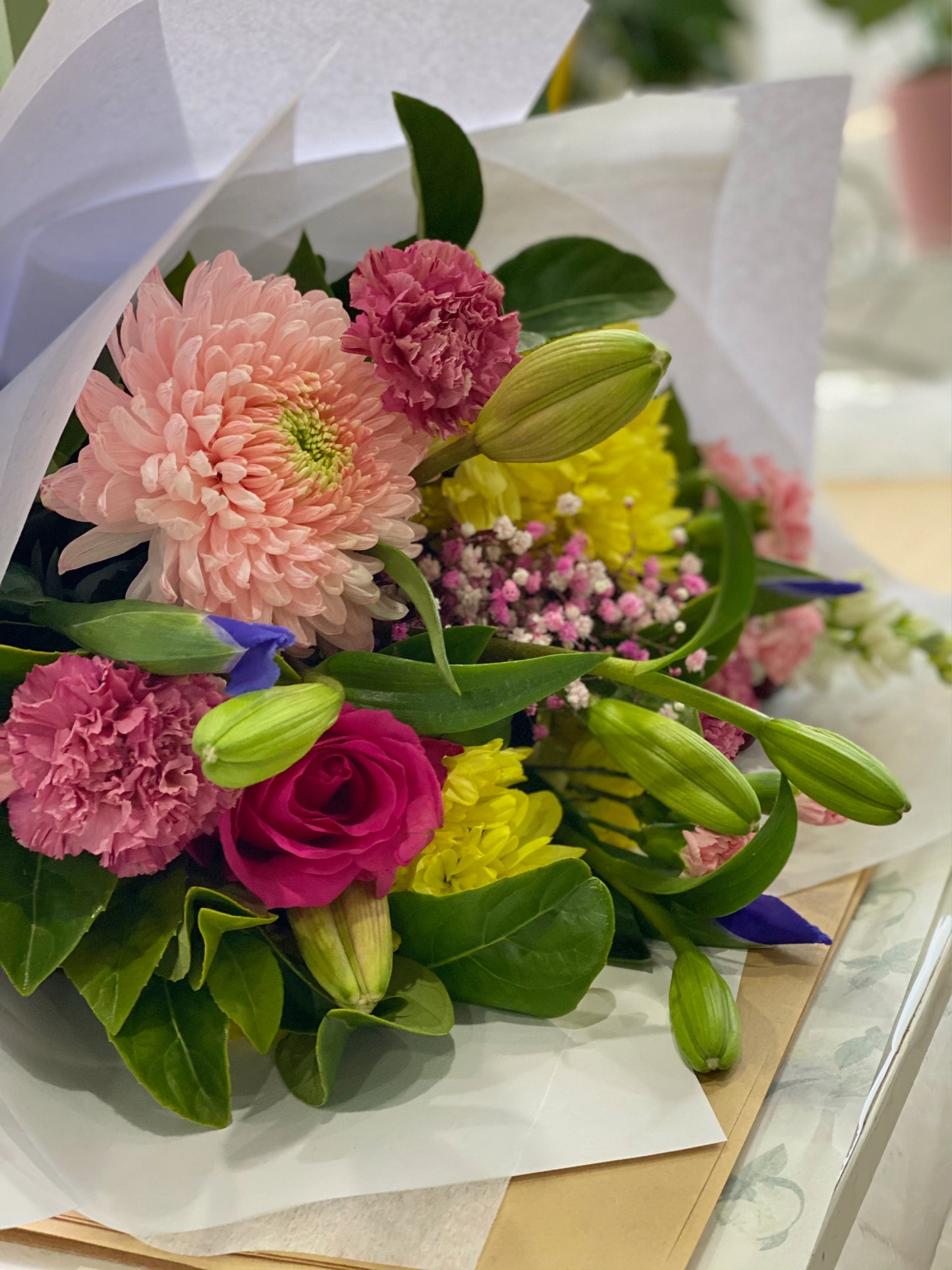Seasonal Bouquet (Designer choice 5-9 types of flowers) - Vermont Florist
