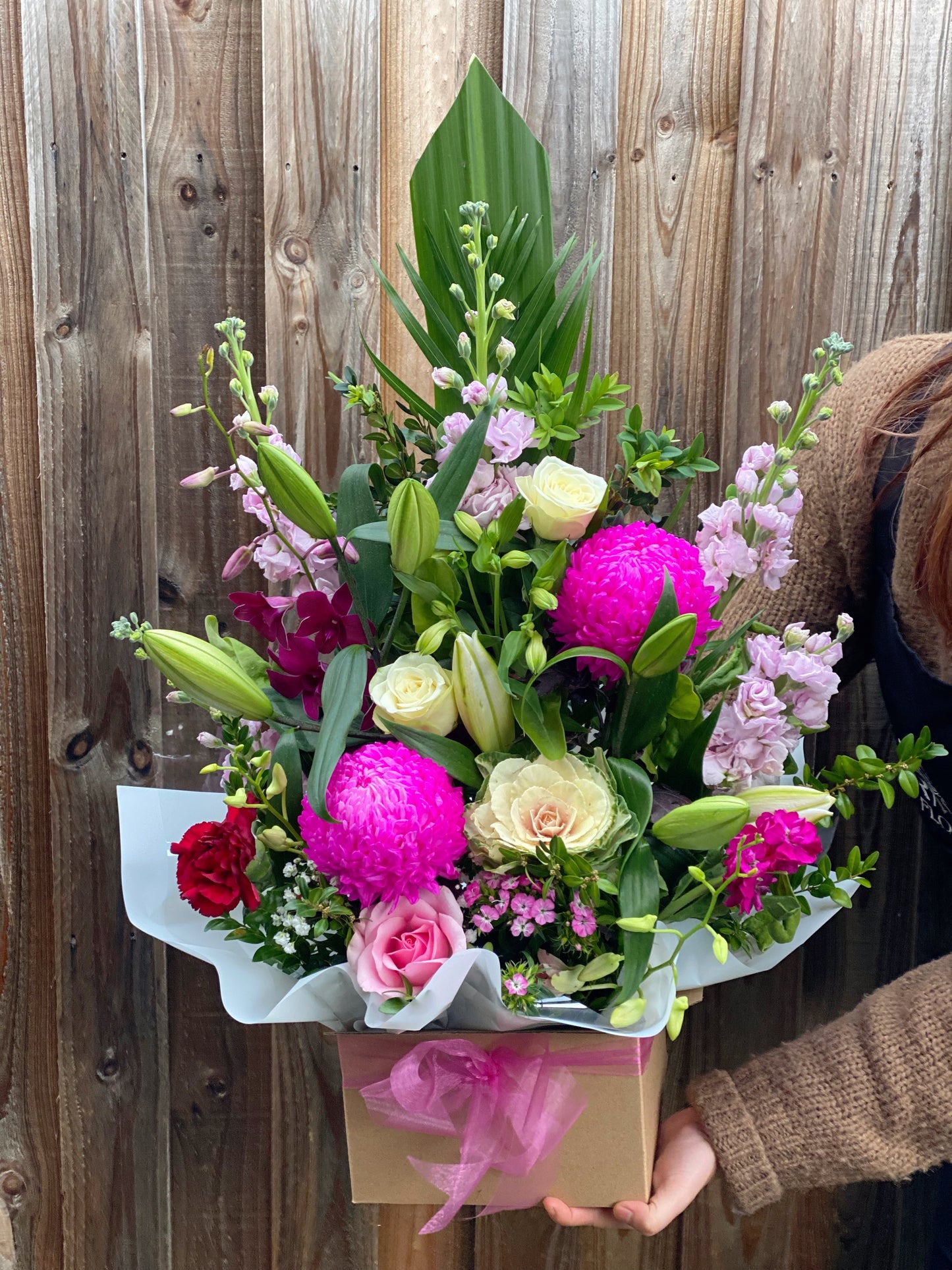 Seasonal blooms big box arrangement - Vermont Florist