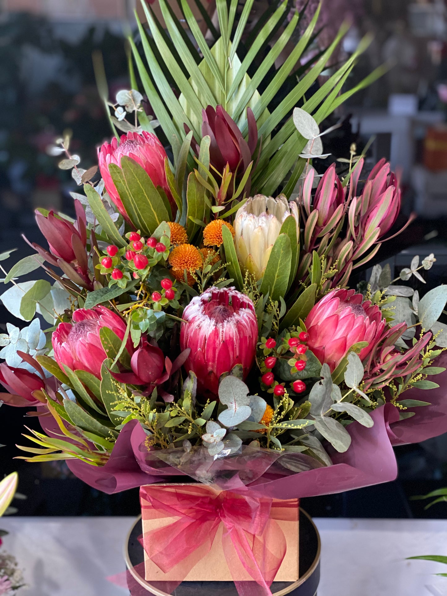 Native box arrangement - Vermont Florist