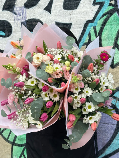 Mother’s Day mixed tulip bouquet - Vermont Florist