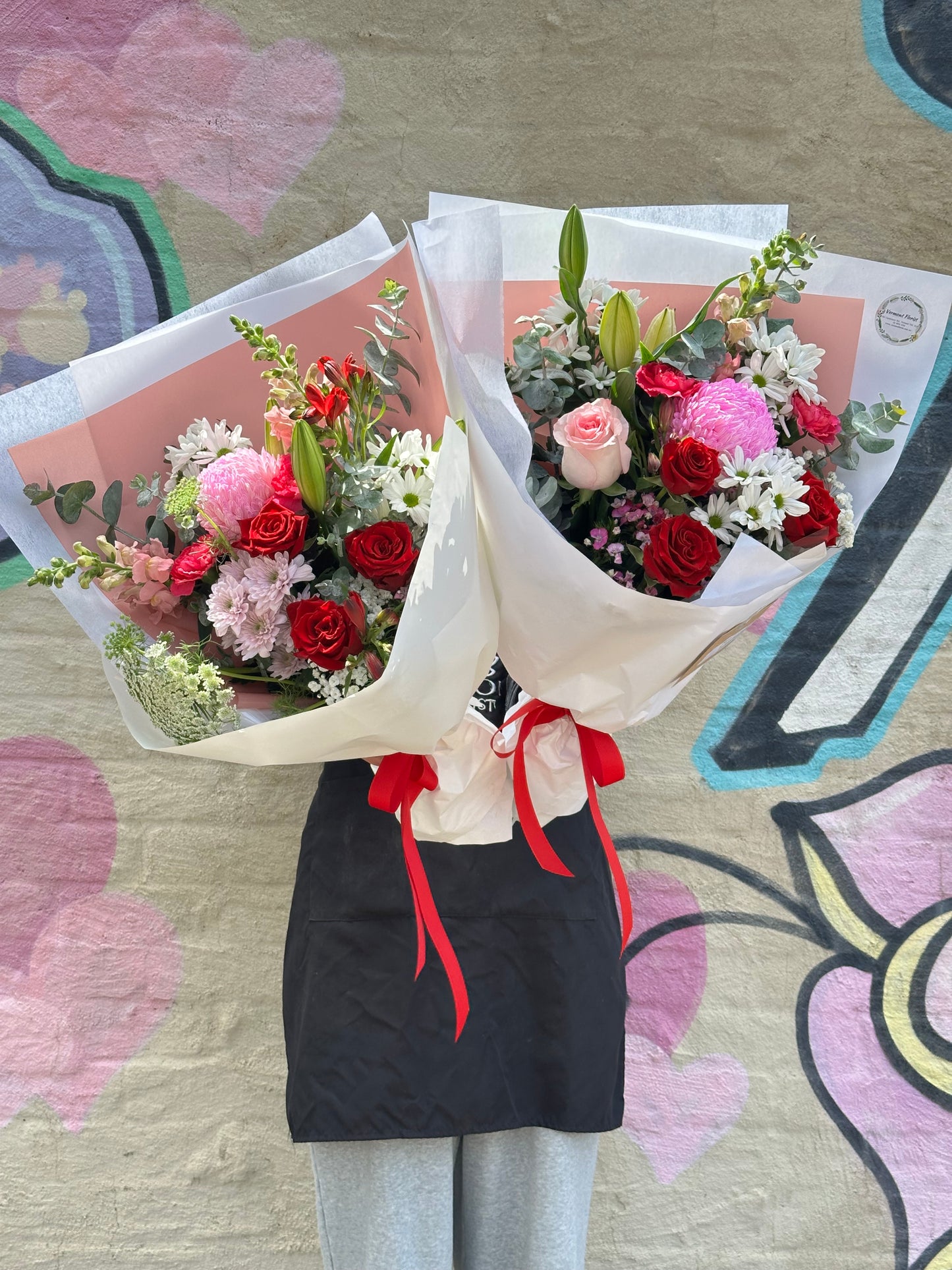 Valentine’s Day florist choice mixed blooms - Vermont Florist