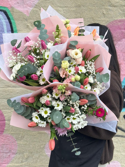 Mother’s Day mixed tulip bouquet - Vermont Florist