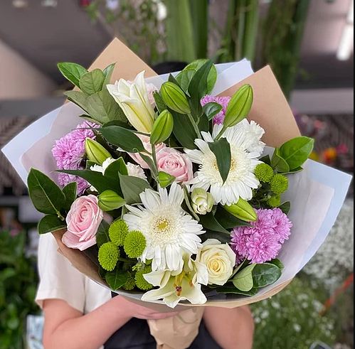 Designer choice  sympathy bouquet - Vermont Florist