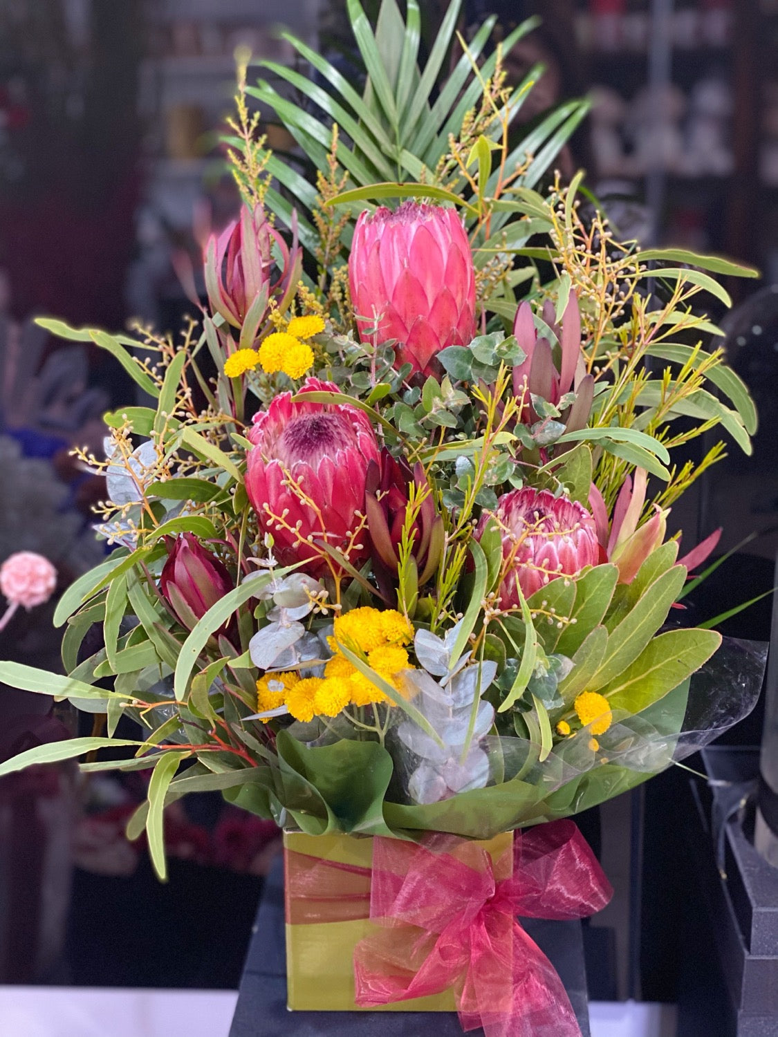 Native box arrangement - Vermont Florist