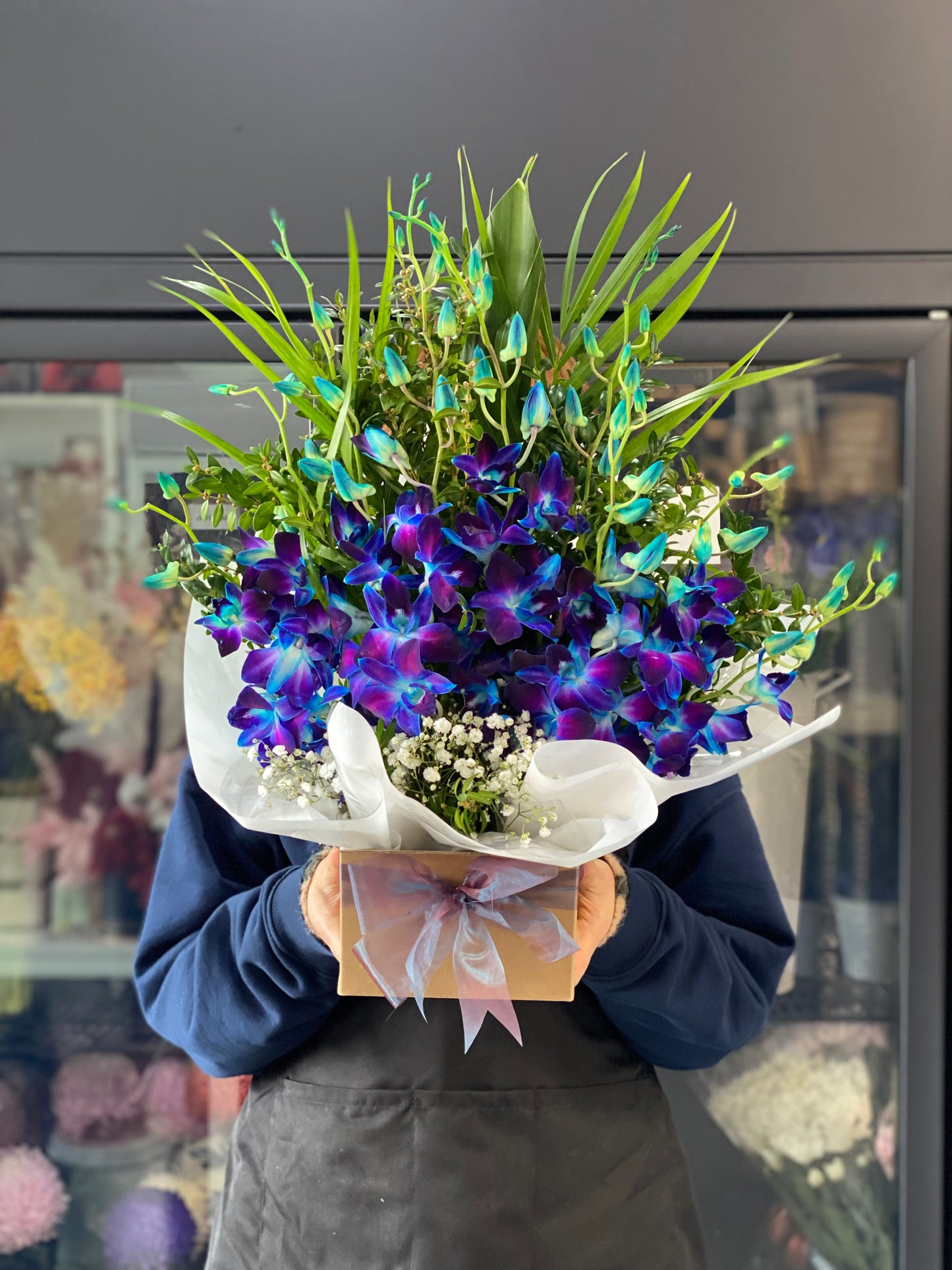 Singapore orchid Box - Vermont Florist