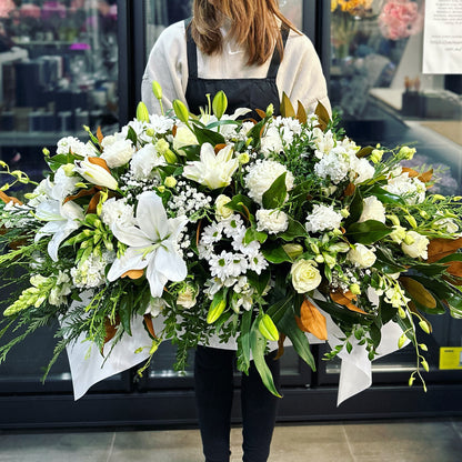 Casket spray - Vermont Florist