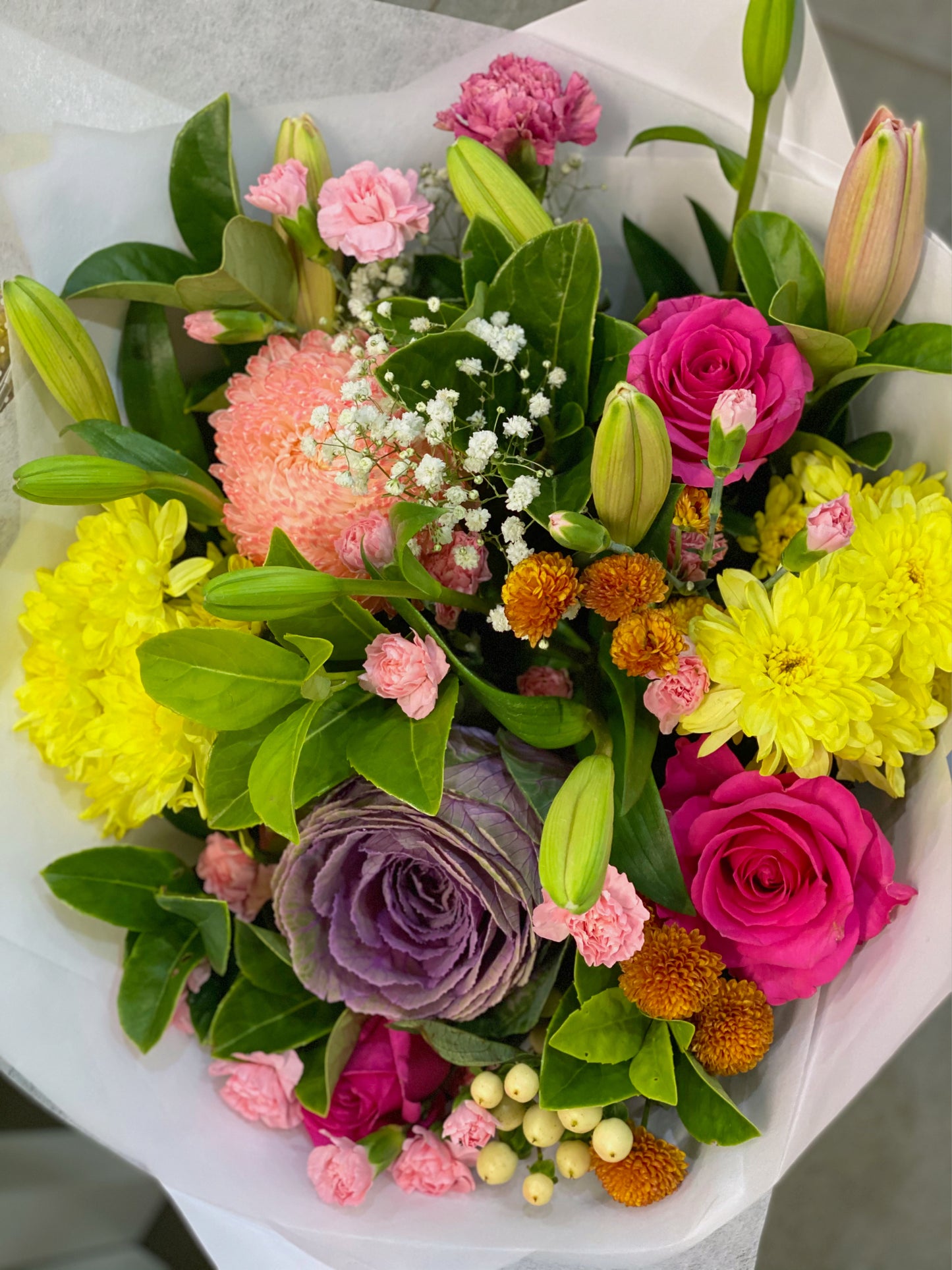 Seasonal Bouquet (Designer choice 5-9 types of flowers) - Vermont Florist